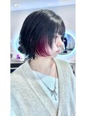ウルフカット×インナーカラー【梅田】