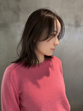 ダンボ(DUMBO) 前髪長めミディアム/オリーブベージュ