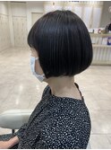 ショートヘアショートボブ丸みショート刈り上げ女子30代40代50代