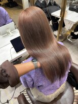 ロンド レア 天神大名店(Lond Le’a)&nbsp;メルティカラー/ウェーブミディアム/似合わせカット/着物ヘア