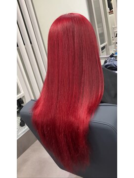 アーチフォーヘア 心斎橋店(a-rch for hair) 赤髪メンテナンスカラー