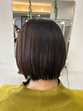 クララ バイ マニスオブヘアー(CLALA by Manis of hair) 髪質改善/ダークブラウン/ショートボブ