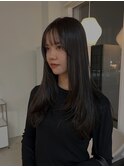 透明感シアーグレージュ