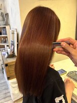 インス(ensue)&nbsp;20代30代40代大人可愛い髪質改善カラー艶感ストレート透明感