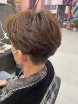 アオアクア バイ グルグル 小岩店(ao akua by GULGUL) 小岩/レイヤーカット/ダブルカラー/ブリーチなしカラー/顔周り