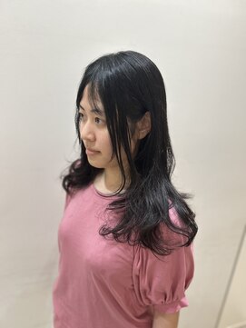 ヘアーライズ 池袋東口店(hair RISE) カラーも何もしていない髪にストカールかけて乾かしただけ