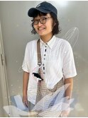 ショート/ デザインパーマ/似合わせ/爽やか