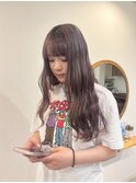 パープルベージュカラー
