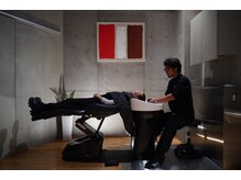 設備のこだわり _【フルフラットシャンプー台】