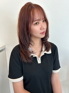 ウシワカマル ミライ(USHIWAKAMARU MIRAI) 王道愛されピンクブラウン