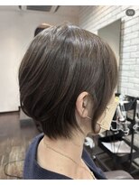 サロウィン 名古屋本山店(SALOWIN)&nbsp;大人かわいいくびれショートボブ／ HIDE／本山／覚王山