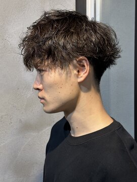 ニアウ 高崎店(Niau) シャドウパーマメンズパーマメンズマッシュ韓国風パーマ群馬高崎