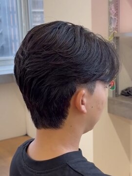 ビカム 名駅(become) 曲がる縮毛矯正/センターパート