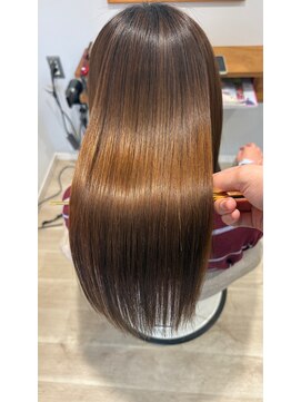 髪質改善ストレート