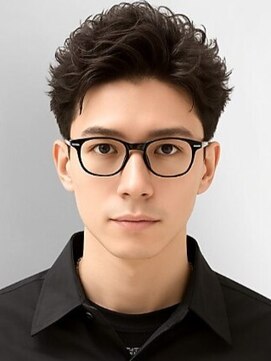 【feliceMICHI 別曽 遥也】ツイストパーマ 短髪