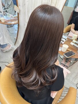 ロンドアジュール 横浜(Lond azur) 韓国顔周り/ハイレイヤーカット/ミディアムレイヤーカット/横浜