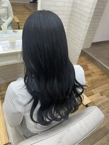 シダ(sida SAIIN)&nbsp;【牧内】ブルーブラックカラー10代20代ロングヘア