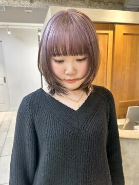 テトラ バイ ネオリーブ 横浜西口店(tetra by neolive) ウルフカットデザインカラールーツカラーダブルカラー