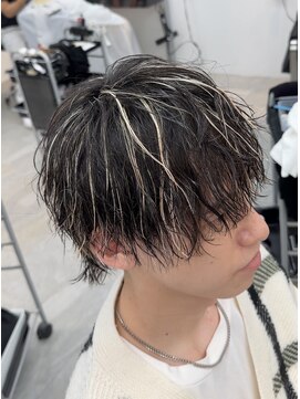 ゴールドシブヤ(GOALD SHIBUYA) ハイライトツイスパマッシュ