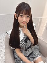 リルミー ミュエナ 大須 矢場町(Lilme myuena)&nbsp;着物ヘア/ダークアッシュ/ミディアムレイヤーカット/名古屋
