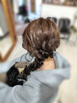 クリーム(Cream)&nbsp;ヘアセット・編みおろしヘア