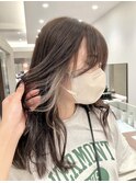 【NEST SAKI】ホワイトベージュイヤリングカラー