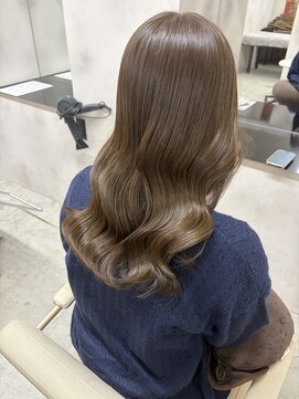 エルフレームバイワンラヴェスト(L'FLAME by one Lovest) 顔周りレイヤー/ダブルカラー/髪質改善/ケアブリーチ長野駅前