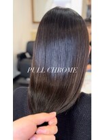 プルクローム(PULL CHROME) 韓国風黒髪ロング