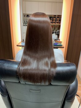 ディアーズ 香芝店(Dears)の写真/憧れのツヤ髪へ☆40代からのうねり髪が、まっすぐすぎない、やわらかい質感に。朝のセットも楽々♪