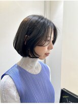 ヌー 栄(nuu) 【YUKI】やわらかさのあるナチュラルボブ