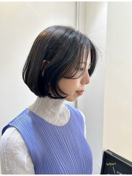 ヌー 栄(nuu) 【YUKI】やわらかさのあるナチュラルボブ
