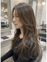 ティーリング 天王町(T ring) 天王町で叶う/大人女性のおしゃれヘア♪レイヤーカット/縮毛矯正