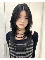 アイトーキョーエス 渋谷(AI TOKYO S) ハッシュカット/グレージュ/デザインカラー/渋谷