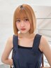 ケアブリーチ+カラー+カット+内部補修トリートメント¥16000