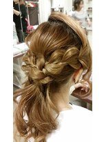 ヘアメイク アンク&nbsp;ルーズカジュアルアップ