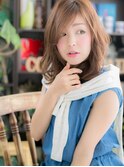 *+COVER HAIR+*…女っぽカジュアル☆抜け感セミディa