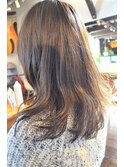 ナチュラル×お手軽ウェーブ
