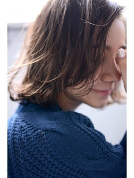 ミラバイグリーン(Mira by green) 『Mira』×smoky ミルクティーカラー☆bob☆01