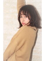 ソア 武蔵小杉(SOAR) ひし形小顔耳かけ大人かわいいくせ毛風グラマラスふわミディ