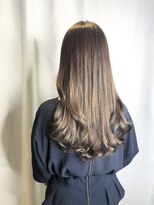 デイジー インデックスヘア 大島店(DAISY index hair) マットグレージュ×ハイライト×ウルフロングレイヤー