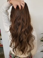 スタイル 成城学園前(STYLE) ピンクベージュ ロングヘア  イルミナカラー 似合わせカラー