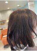 顔まわりインナーカラー