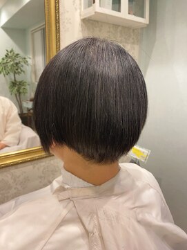 ミュゼドゥアートシエル(Musee du Art ciel) 【髪質改善】TOKIOクリスタル縮毛矯正ベリーショート