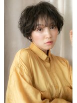 アースカラーフレンチガーリーマッシュヘアーZ越谷10代20代30代