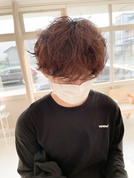 ラシク(racic) 【racic】メンズマッシュウルフ×波巻きスパイラルパーマ