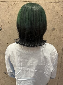 イロ プラス 南田宮店(iro+) 【nanaka】個性color×green