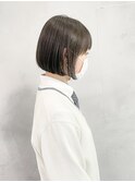ナチュラルボブ 20代30代40代ヘア 小顔 大阪ボブ 梅田