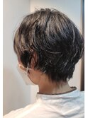 BARON Beauy丸ショート+パーマ(aiz)/ショート/カット/池袋