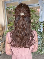 オープンジョー(Open Jaw)&nbsp;ハーフアップ