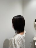 切りっぱなしボブ　stylist haruto